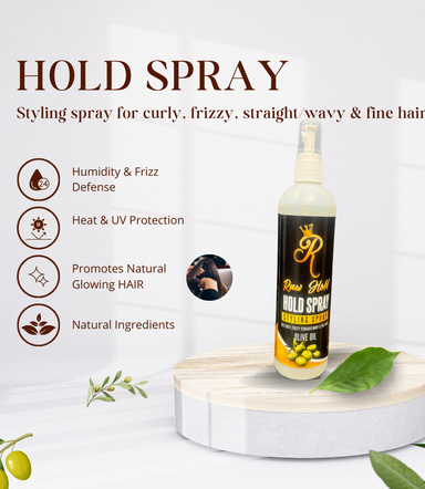 Raw Hold Hair Spray – All-Day Style for Every Hair Type