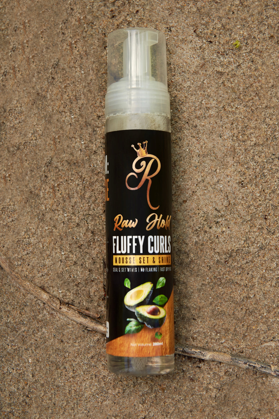 Raw Hold Long-Lasting Mousse: Shine, Set, and Style Like a Pro 280ml